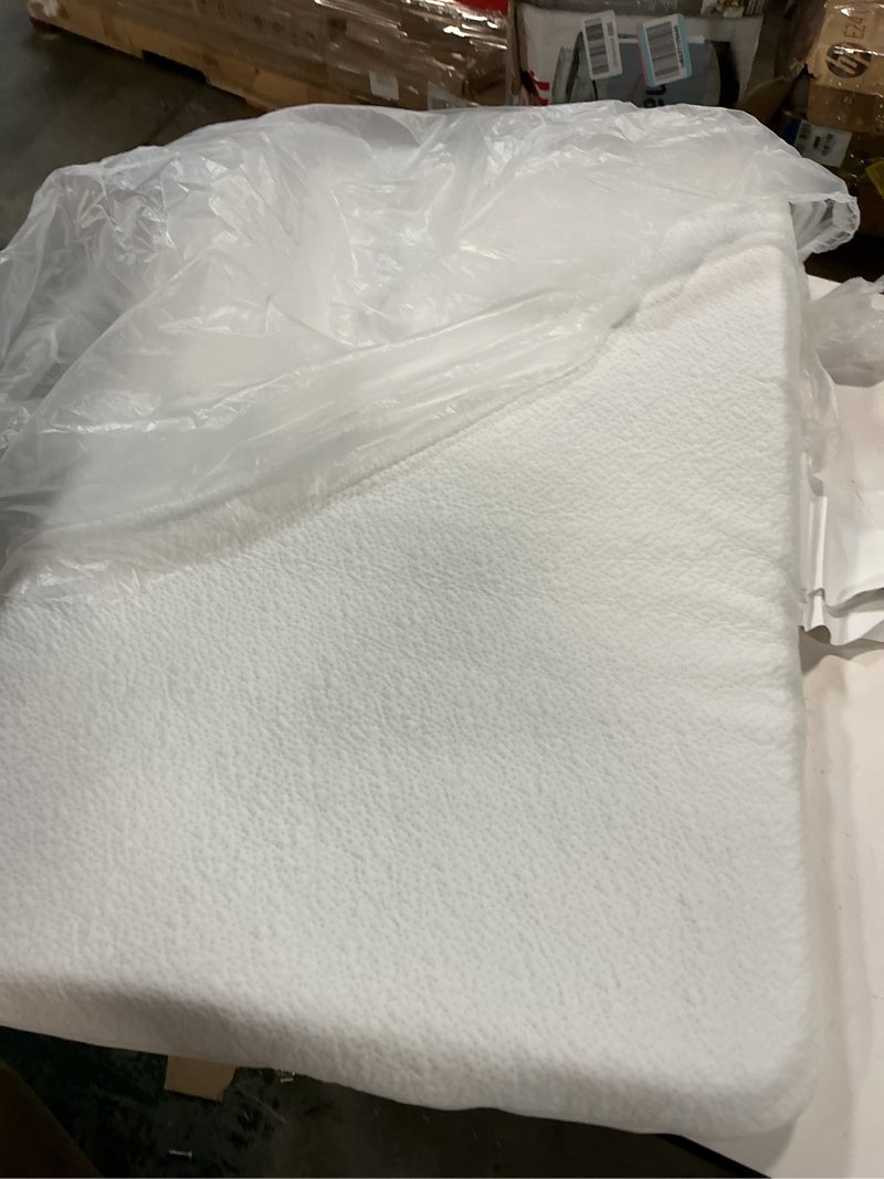 Condition photo showing As Is for NeoBorn Baby Bassinet Mattress Pad, 32" x 22" Dual Sided Comfort Gel Memory Foam Mattress with Removable Soft Tencel Cover Fit for Fodoss Bassinet Retangle 32'' x 22'' x 2''