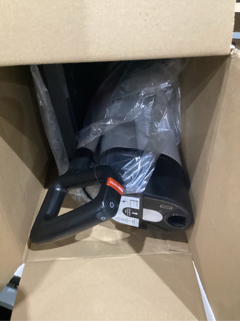 Condition photo showing As Is for shark | wet dry vacuum cleaner | vacuum and mop combo | hydrovac messmaster | 3-in-1 self-cleaning + powerful suction | 2 brushrolls & 2 solutions included | hardwood floor & area rug cleaner | aw261