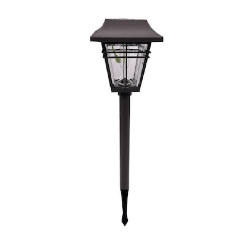 Harbor Breeze Square Path 15 -Lumens Bronze Solar LED Outdoor Path Light ( 3500-K )