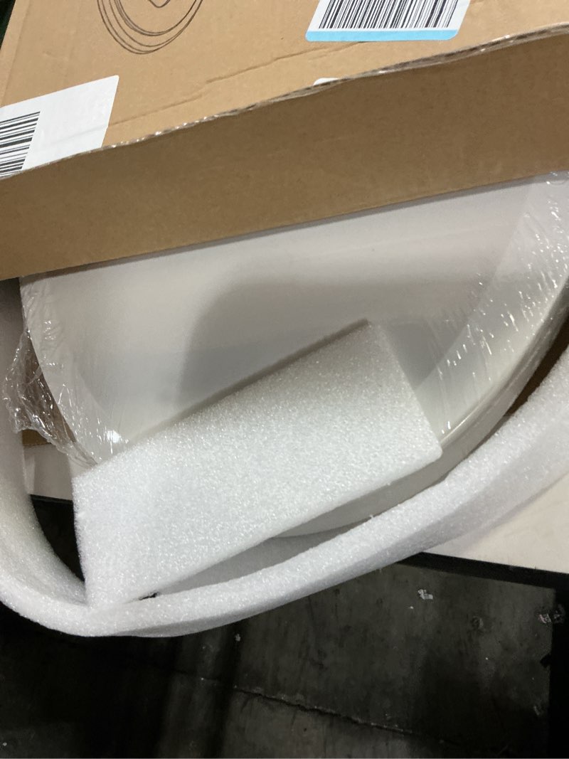 Condition photo showing New/Like New for elongated toilet seat with toddler seat,pp material family toilet seat cover with adult and toddler seat, soft close design, easy to clean, safe for home kids potty training white elongated