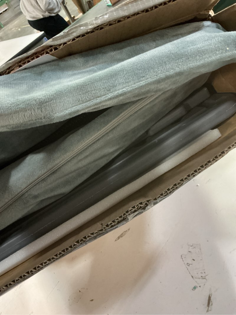 Condition photo showing As Is for Heated Cat House for Outside, High Insulated Heated Outdoor Cat Shelter 100% Weatherproof with Escape Door, Elevated Outdoor Cat House with Heater for Feral Stray Barn Cat Kitty 17.7"x17"x17.5" Size 17.7" X 17" X 17.5"