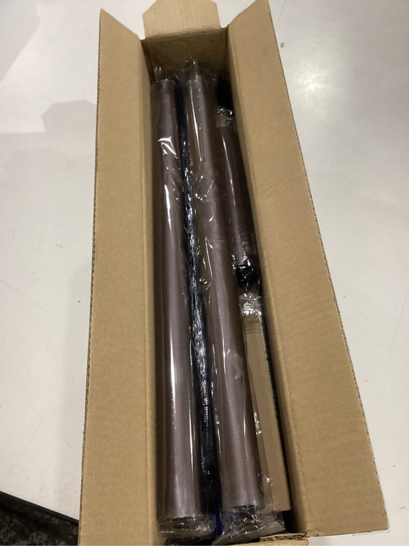 Condition photo showing New/Like New for Bronze Shower Curtain Rods,43-72 Inches, Rust Resistance, Adjustable Tension Rod with Durable Spring, No Drilling, Use for Bathroom, Bedroom, Kitchen, Balcony, Home