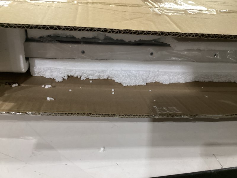 Condition photo showing As Is for Moonee Vanity Mirror with Lights, Hollywood Lighted Makeup Mirror with 15 Dimmable Bulbs and 10X Magnification, 3 Colors Modes, Light Up Mirror, Perfect Valentine's Day Gift for Her?23" x 18"? White 23"L x 18"W