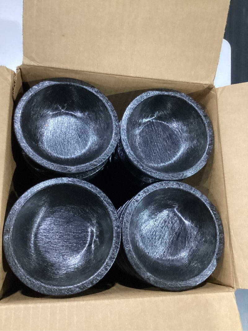 Condition photo showing New/Like New for h.s. inc. nhs1006 black 8 oz molcajete dish - 24 / cs