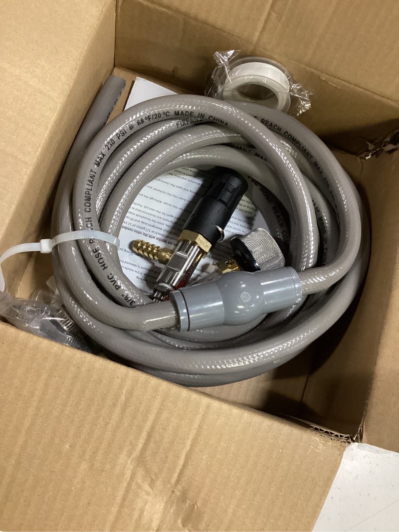 Condition photo showing Good Condition for fixfans adjustable pressure washer long range nozzle 3-3.5gpm, 2000-3000psi | downstream injection spray nozzle kit, high power washing external chemical injector with 1/4” quick connect 3-3.5 gallon