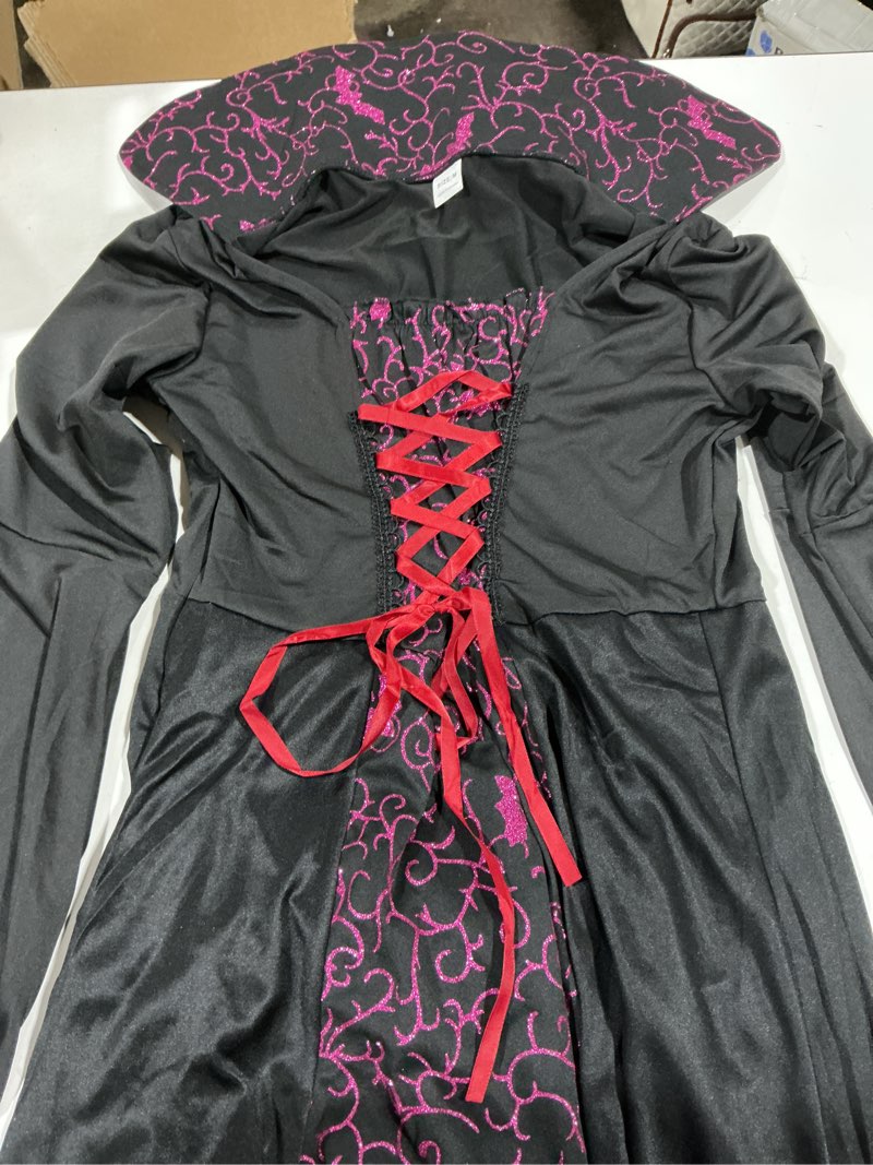 Honeystore Women's Vampire Costume Queen Halloween Party Princess of Darkness Outfit Dresses