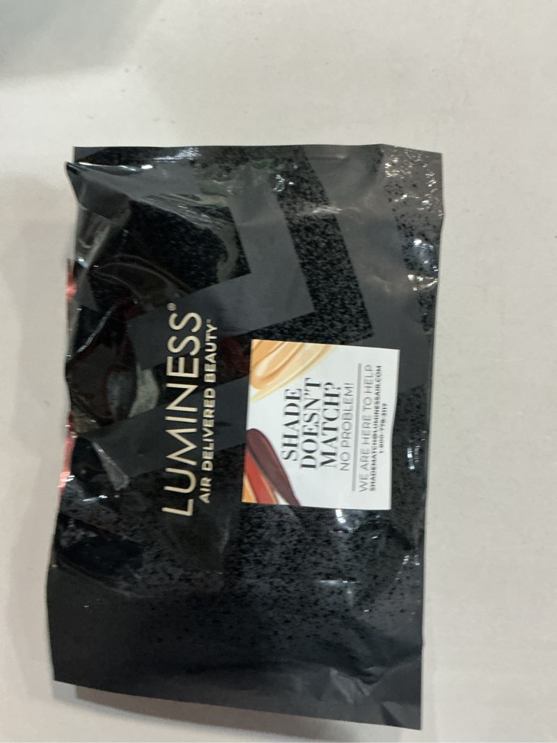 Condition photo showing As Is for luminess liquid mirage w/spf 50 color adjusting foundation kit - color changing foundation, spf 50 primer & makeup brush, face makeup for mature skin, 4in1 liquid foundation, concealer & moisturizer 03 medium