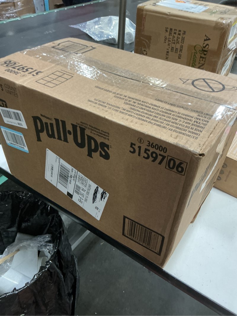 Condition photo showing New/Like New for Pull-Ups Boys' Potty Training Pants, Size 3T-4T Training Underwear (32-40 lbs), 112 Count (4 Packs of 28), Packaging May Vary 3T-4T 112