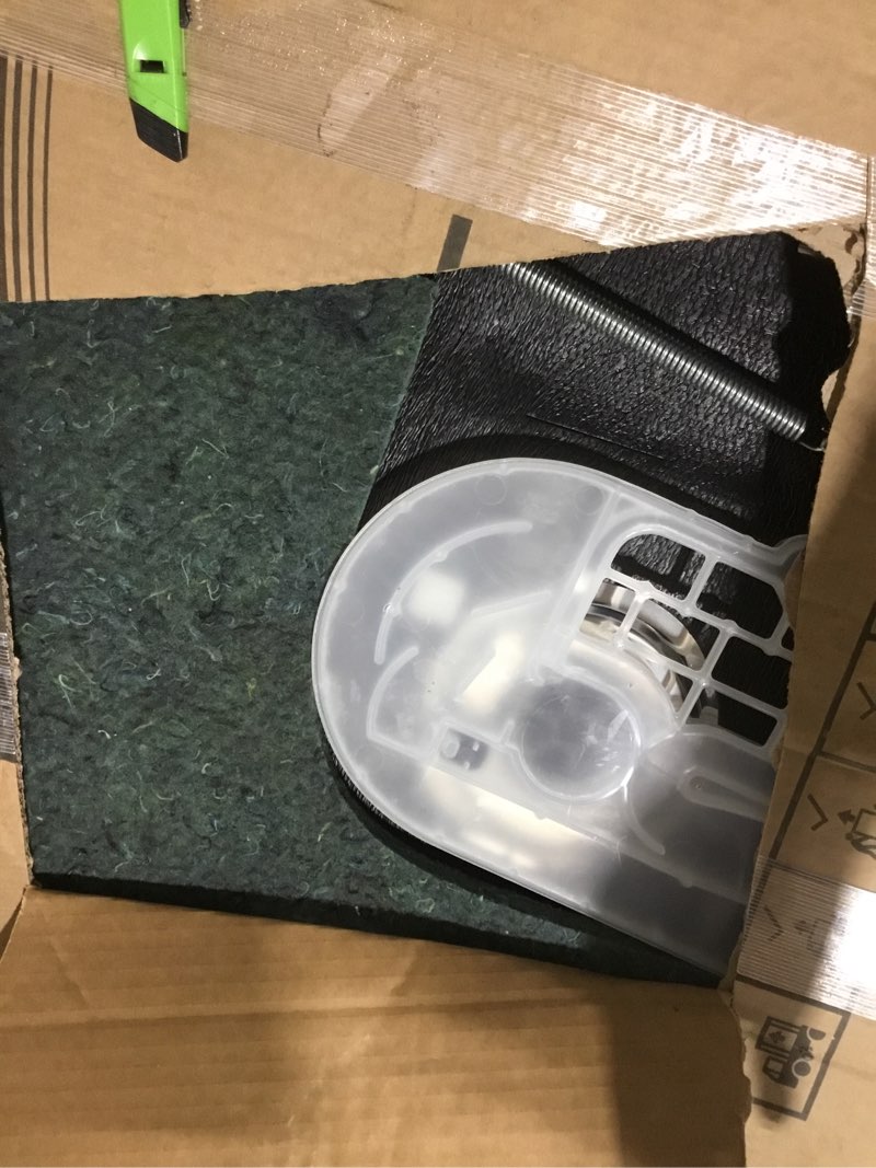 Condition photo showing As Is for Sharp SDW6726MS 24-inch Stainless Steel Dishwasher, 47 dB Library Quiet, Third Rack, Power Wash Sprayer, 12 Place Settings,