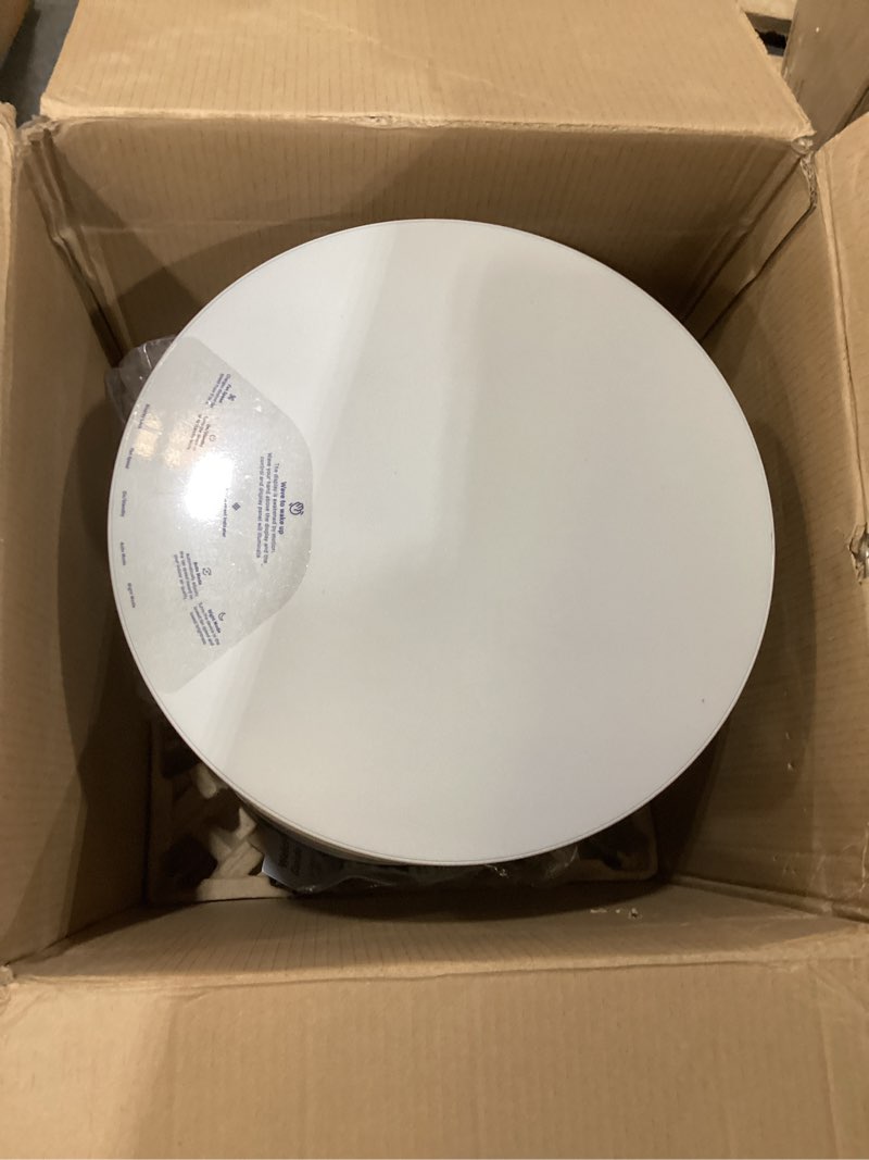 Condition photo showing As Is for blueair air purifier for large rooms & home - odor eliminating cleans up to 3385 ft², hepasilent, smart wifi, auto mode, doubles as table, removes dust, smoke, pet hair, aham verified, blue signature