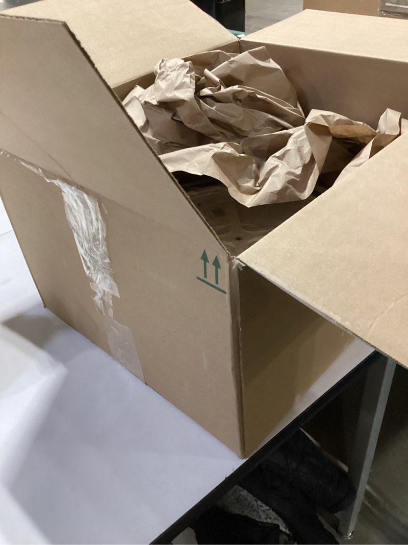 Condition photo showing New/Like New for Copco Under-Sink Pantry and Cabinet Organizer, 18-Inch, Revolving Storage Solution, White and Gray