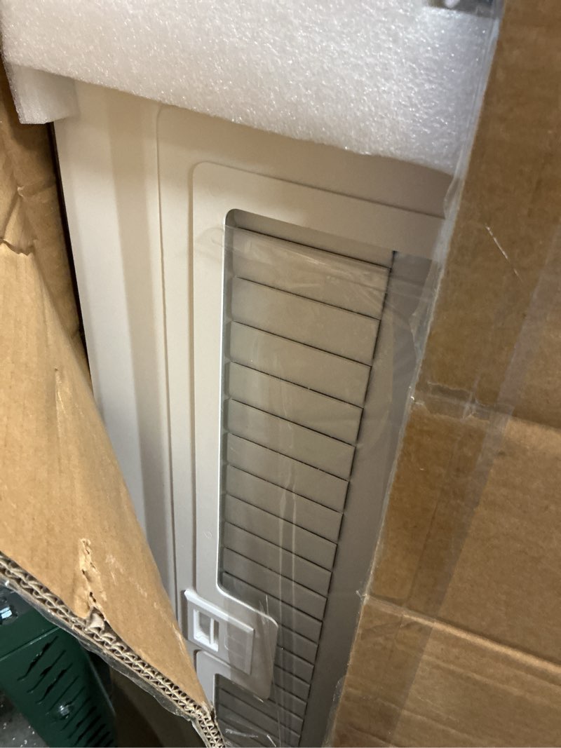 Condition photo showing New/Like New for leviton 42 space indoor load center cover and door with window, ldc42-w, white