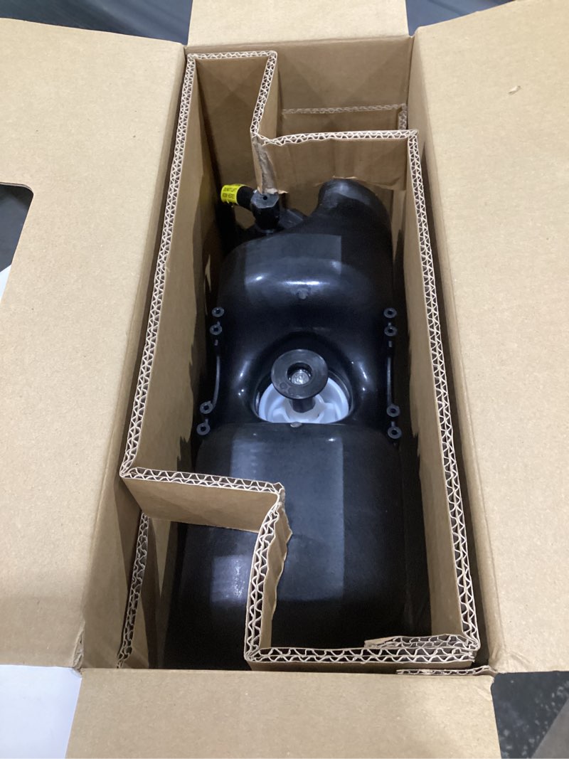 Condition photo showing As Is for M-101526-F31 FM III 503 Pressure Assist Tank Assembly with Cartridge for Toilets model 503 Flushmate Systems 1.6 gpf Tanks Replacement Tank 138.06 fl. oz.