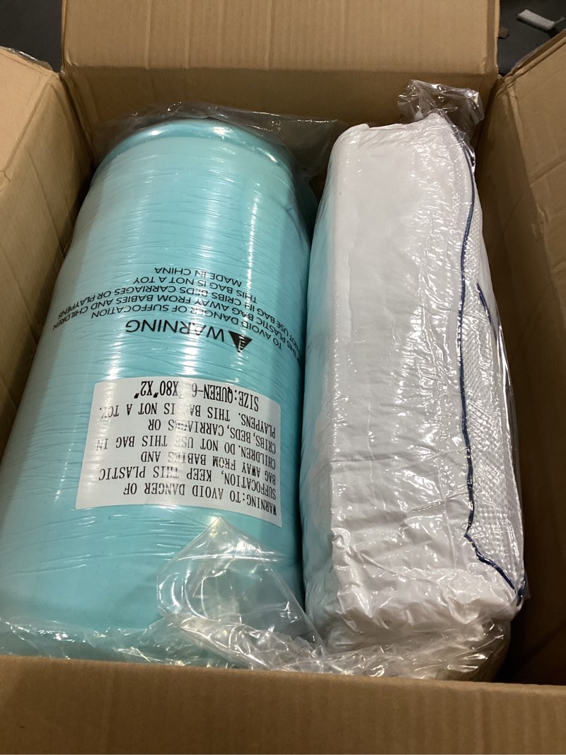 Condition photo showing New/Like New for Panyu Dual Layer 4 Inch Memory Foam Mattress Topper Queen Size, 2" Cooling Gel Memory Foam & 2" Pill