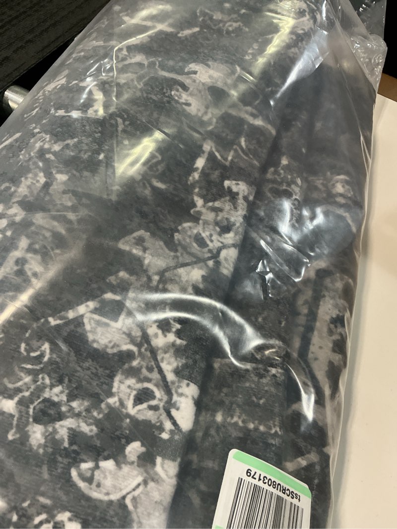 Condition photo showing Good Condition for Lahome 8x10 Area Rugs for Living Room Washable Rugs 8x10 Black Large Rug Indoor Carpet, Vintage Distressed Rug Soft Non Slip Area Rug for Bedroom Dining Room Home Office(8 x 10, Black/Grey) 8' x 10' (Rectangular) Black/Grey