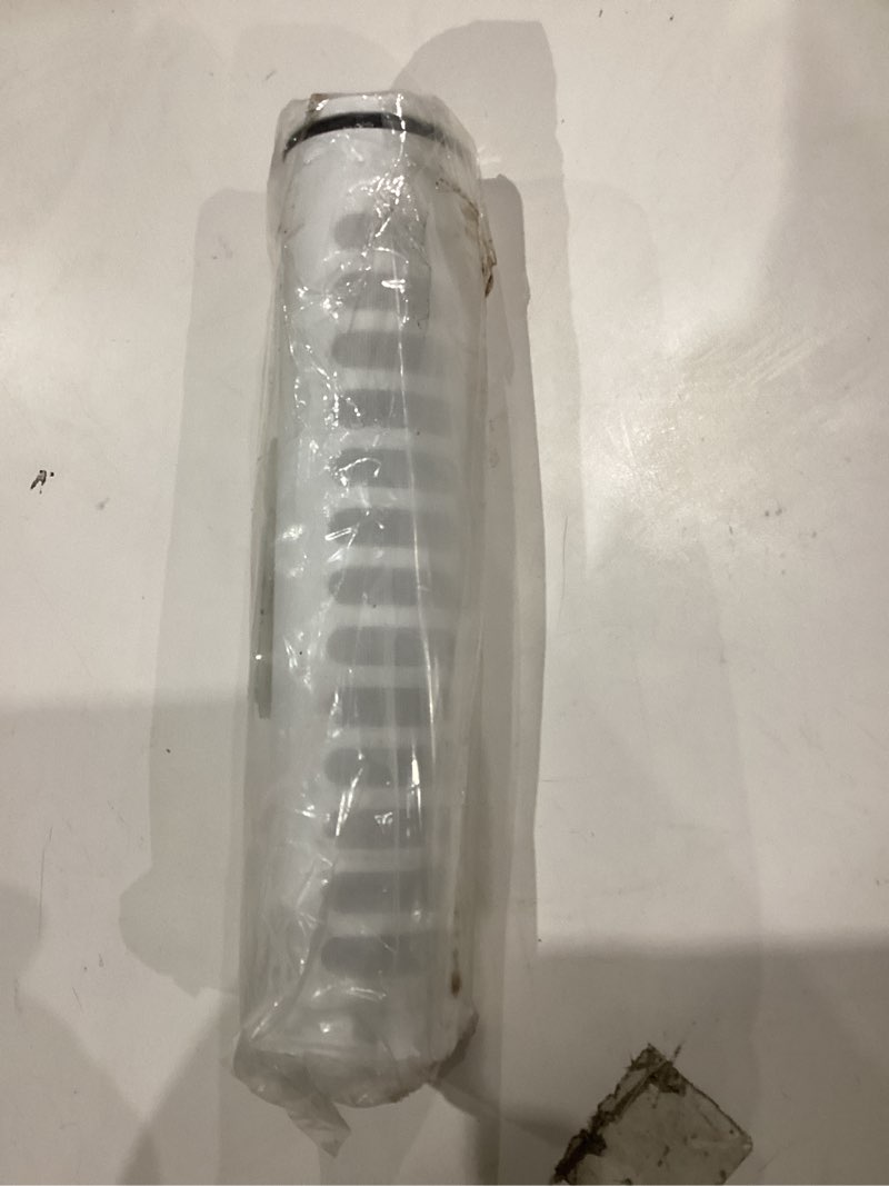 Condition photo showing As Is for Rusco FS1 1/2-500 500 Mesh 1 1/2 Spin-Down Polyester Filter Screen, White (FS1-1/2-500)