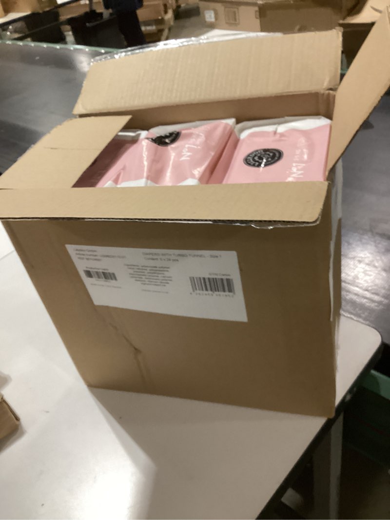 Condition photo showing New/Like New for LILLYDOO Baby Diapers - Size 1 (4-11 lbs), Monthly Supply (144 Count), Leak Protection, Skin-Friendly, Ultrasoft, Perfume- & Chlorine-Free, Hypoallergenic, Dermatologist Tested, Oeko-TEX® 1 144.0