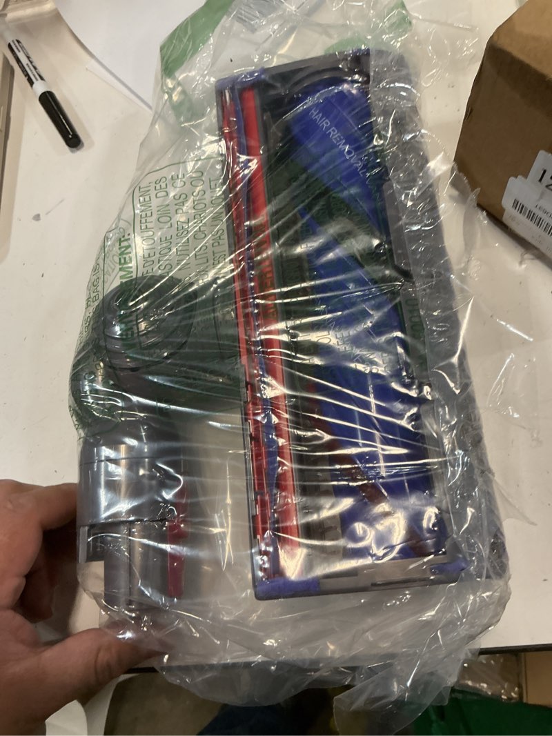 Condition photo showing Good Condition for upgrade anti-tangle replacement vacuum head compatible with dyson v8, cyclone v10,v11,v15 cordless vacuum cleaners, suitable for thin carpets, hardwood floor