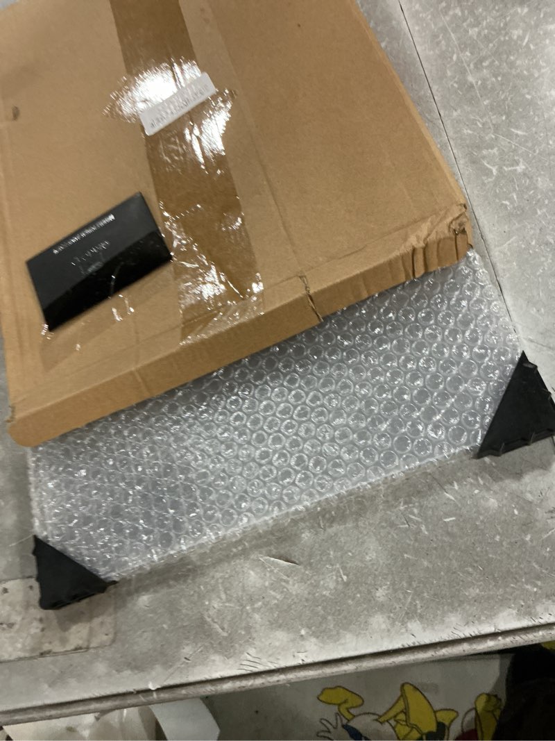 Condition photo showing Good Condition for 11x14 acrylic picture frame for wall, clear diploma frame, no drill floating frameless photo frame for diploma certificate degree document & artworks display, graduation gift for students (1 pack, straight edge) 1 11x14 straight edge