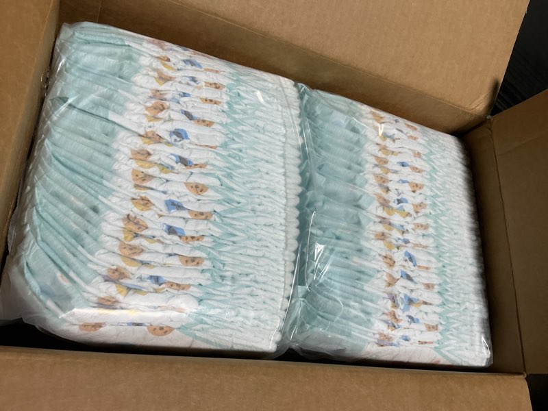 Condition photo showing New/Like New for Pampers Diapers - Baby Dry - Size 7, 108 Count, Absorbent Disposable Infant Diaper (Packaging May Vary) Size 7 108