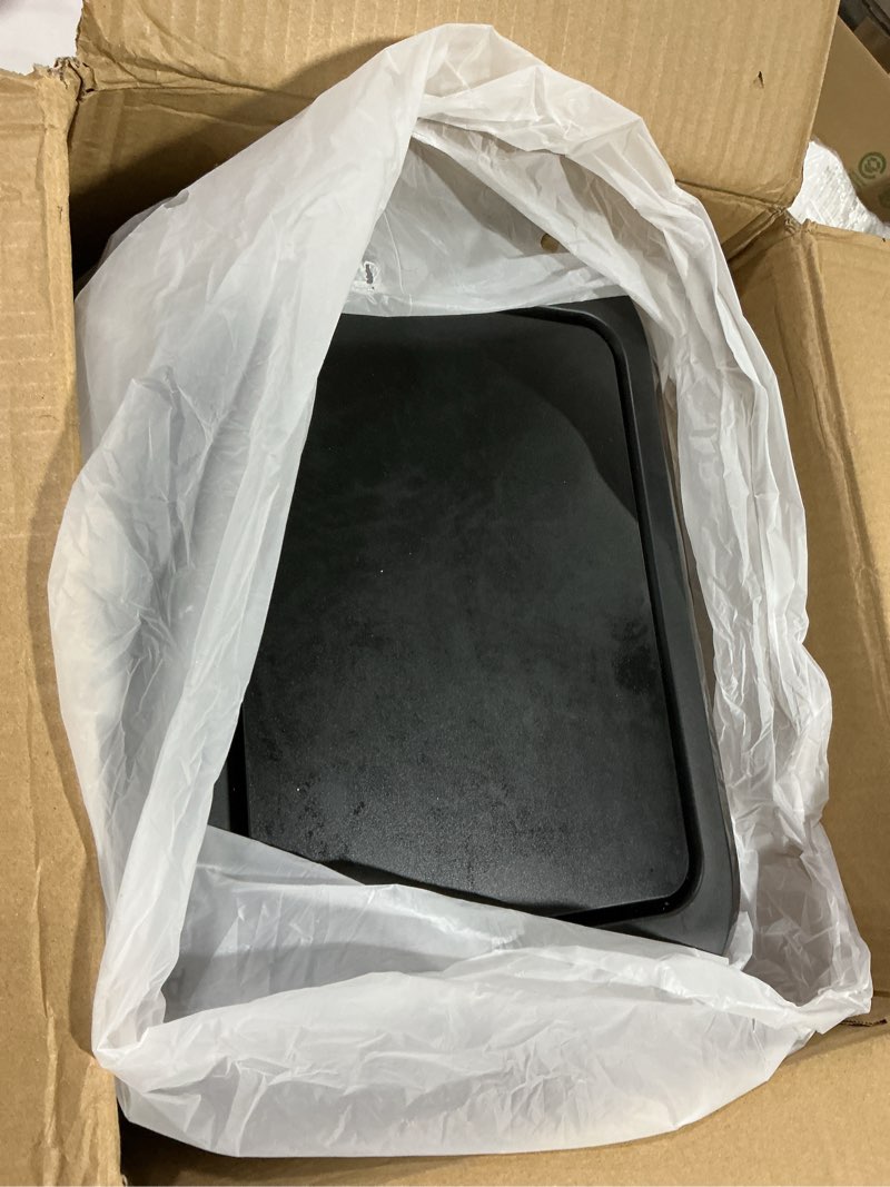Condition photo showing Good Condition for CHEFMAN 6 Quart Dual Basket Air Fryer Oven with Easy View Windows, Sync Finish, Hi-Fry, Auto Shutoff, 2 Independent 3Qt Nonstick Dishwasher Safe Frying Baskets, Digital Double Air Fryer - Black 6 Quart - Window