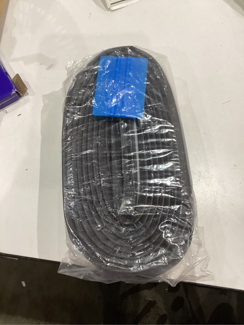 Condition photo showing New/Like New for Weather Stripping Door Seal Strip - Soundproof Q-Shaped Foam for Exterior Door Frame, Large Gap Seal, Noise Cancelling, Easy to Install (Brown, 40FT) 40FT Brown