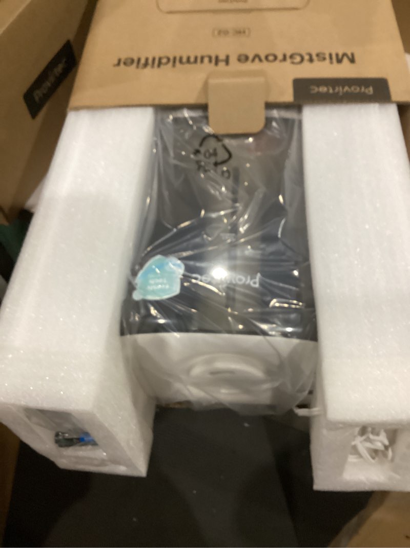 Condition photo showing Good Condition for provirtec 6l self-cleaning humidifier for large room, cleancare warm & cool mist, no-leak design & top fill, 60 hour runtime, quiet ultrasonic auto mode with remote control for bedroom & home