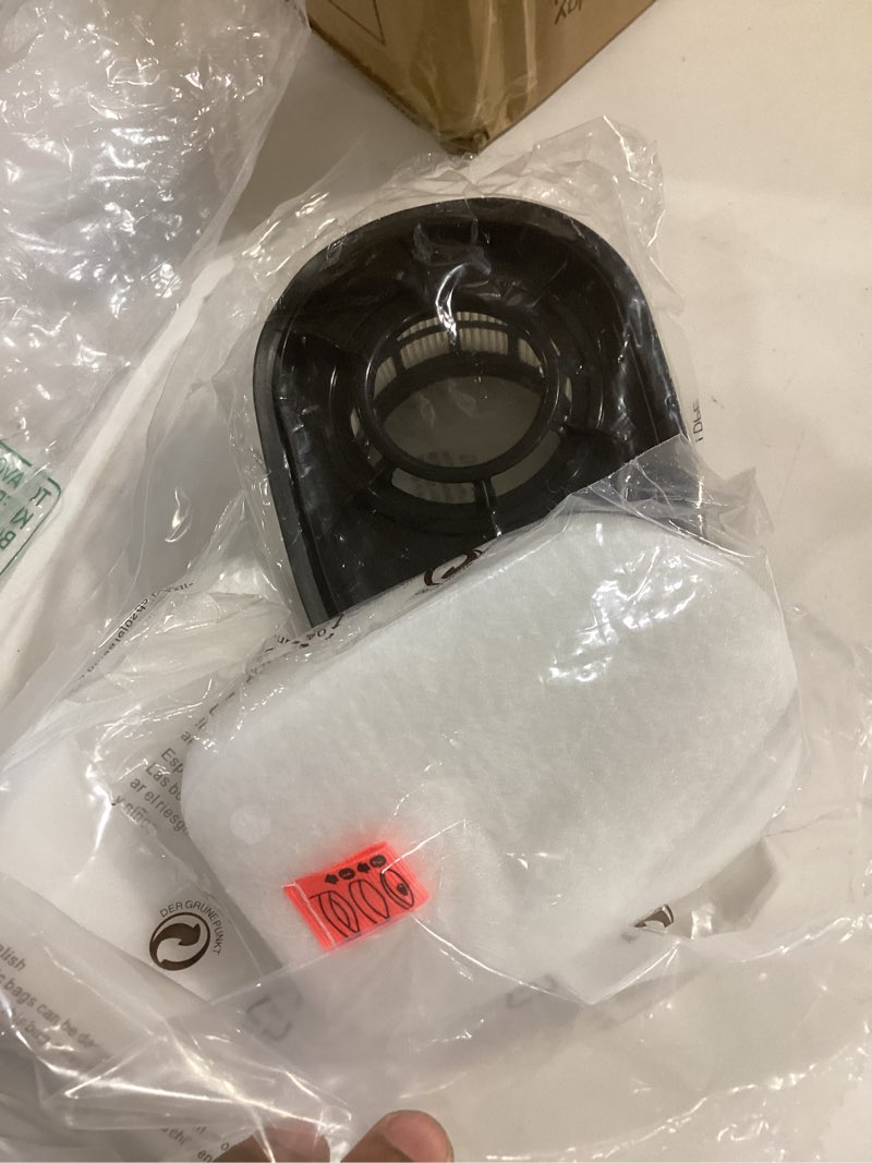 Condition photo showing Good Condition for iz662h replacement filters for shark vertex pro cordless stick vacuum iz661h, iz662hc, iz682h, compare to part xhfiz500 & xffkiz600 iz661h(3 foam & 3 felt filter)