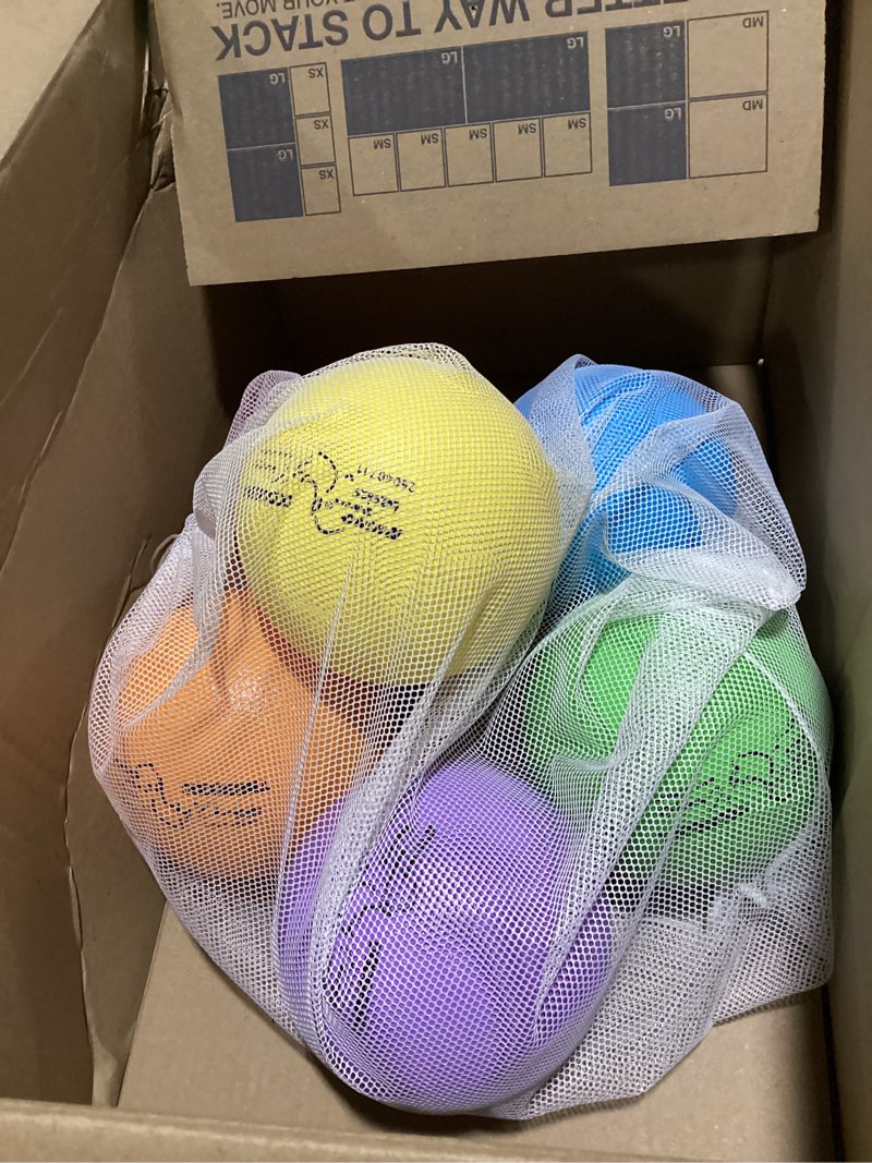 Condition photo showing Good Condition for champion sports rhino skin dodgeball set – 6 soft foam balls with durable coating, 6" or 7" for gym, playground play 6" set of 6