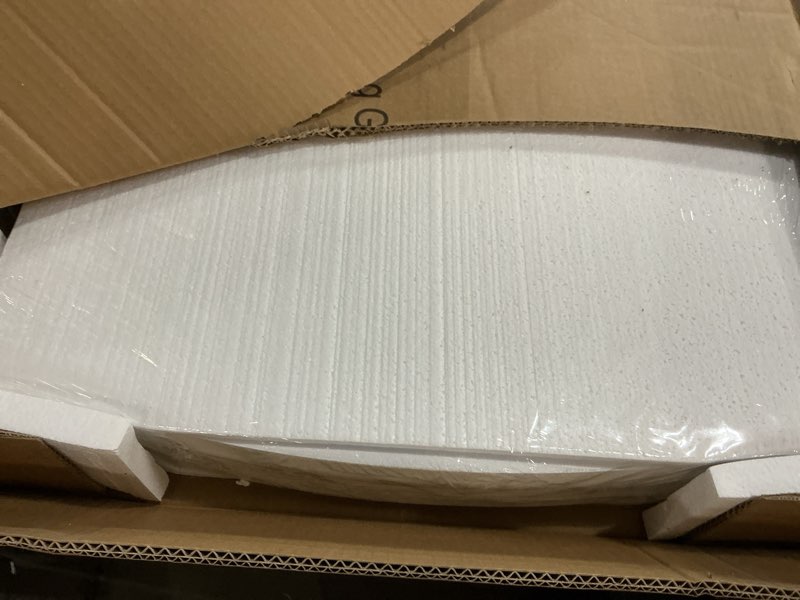 Condition photo showing New/Like New for Spirich Free Standing Foldable Wire Pet Gate for Dogs, 80 inches Extra Wide, 30 inches Tall 4 Panels Dog Gate for the House, Doorway, Stairs, Pet Puppy Safety Fence,Set of Support Feet Included, White White ?4 Panels?80"W x 30"H