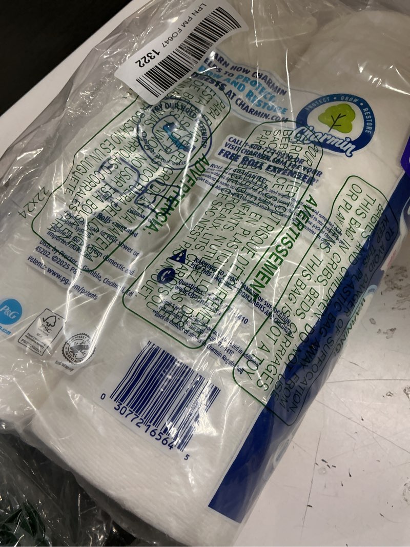 Condition photo showing New/Like New for Charmin Ultra Soft Toilet Paper, 6 Mega Rolls = 24 Regular Rolls