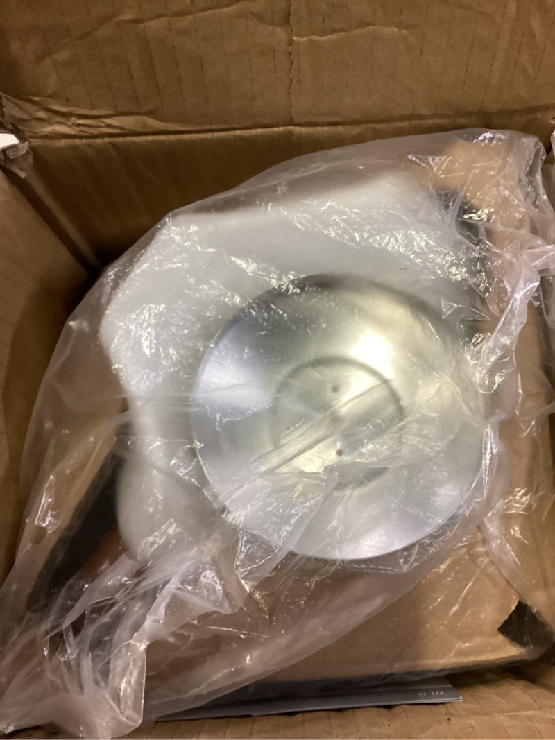 Condition photo showing As Is for evoloop 1.7l electric kettles, bpa free tea kettle, hot water boiler heater, stainless steel teapot, auto shut-off & boil-dry protection, 120v/1500w glossy cream