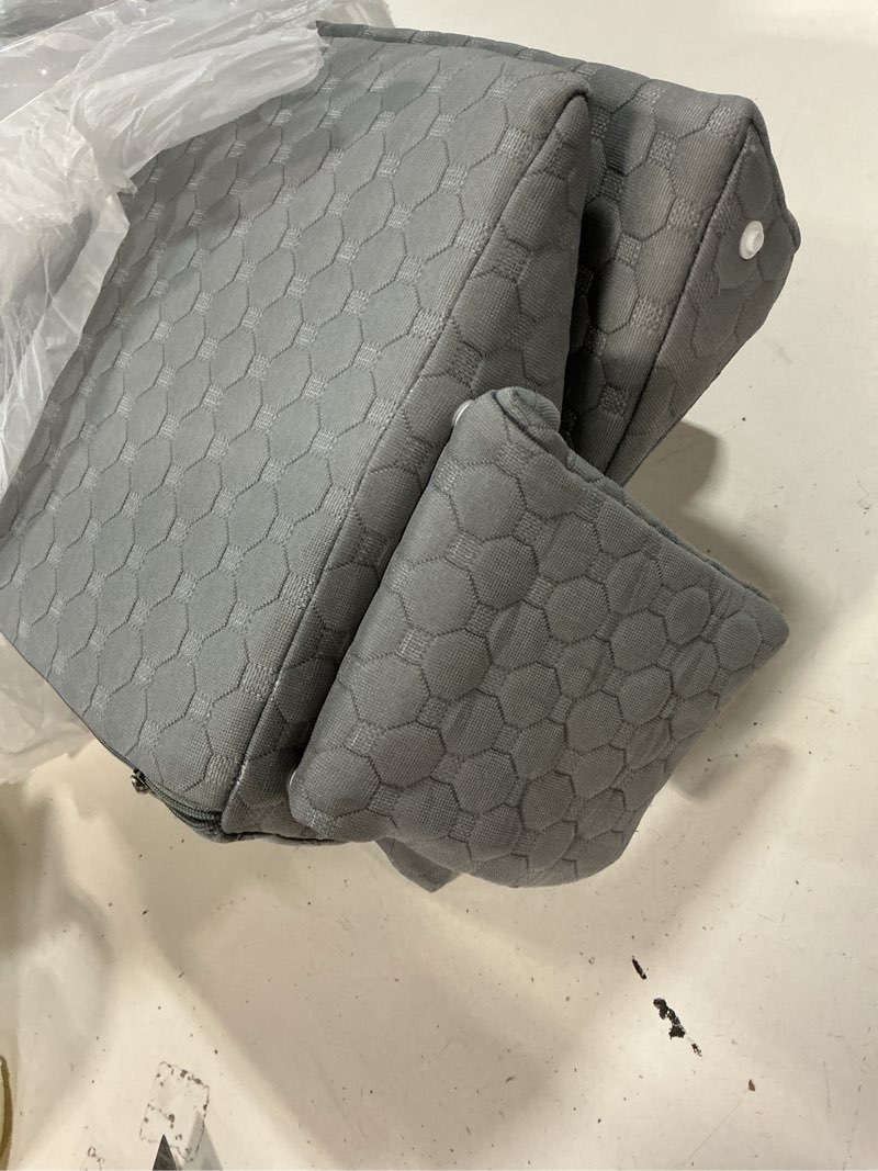 Condition photo showing Good Condition for EUHAMS Queen Size Bed Wedge Pillow - Bed Gap Filler Mattress Wedge Headboard Pillow Close The Gap 0-7" Between Your Headboard and Mattress or Wall for Sleeping Backrest Pillow (60"x10"x6" Gray) Grey Queen(10 in x6 in x60 in-Big)