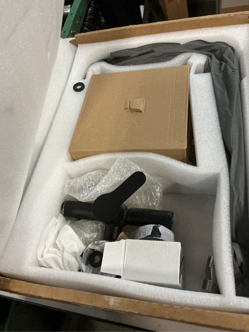Condition photo showing As Is for shower system matte black outdoor shower fixtures with 8" rain shower head handheld sprayer single handle 304 stainless steel wall mounted shower shower faucet combo for bathroom or backyard matte black two modes