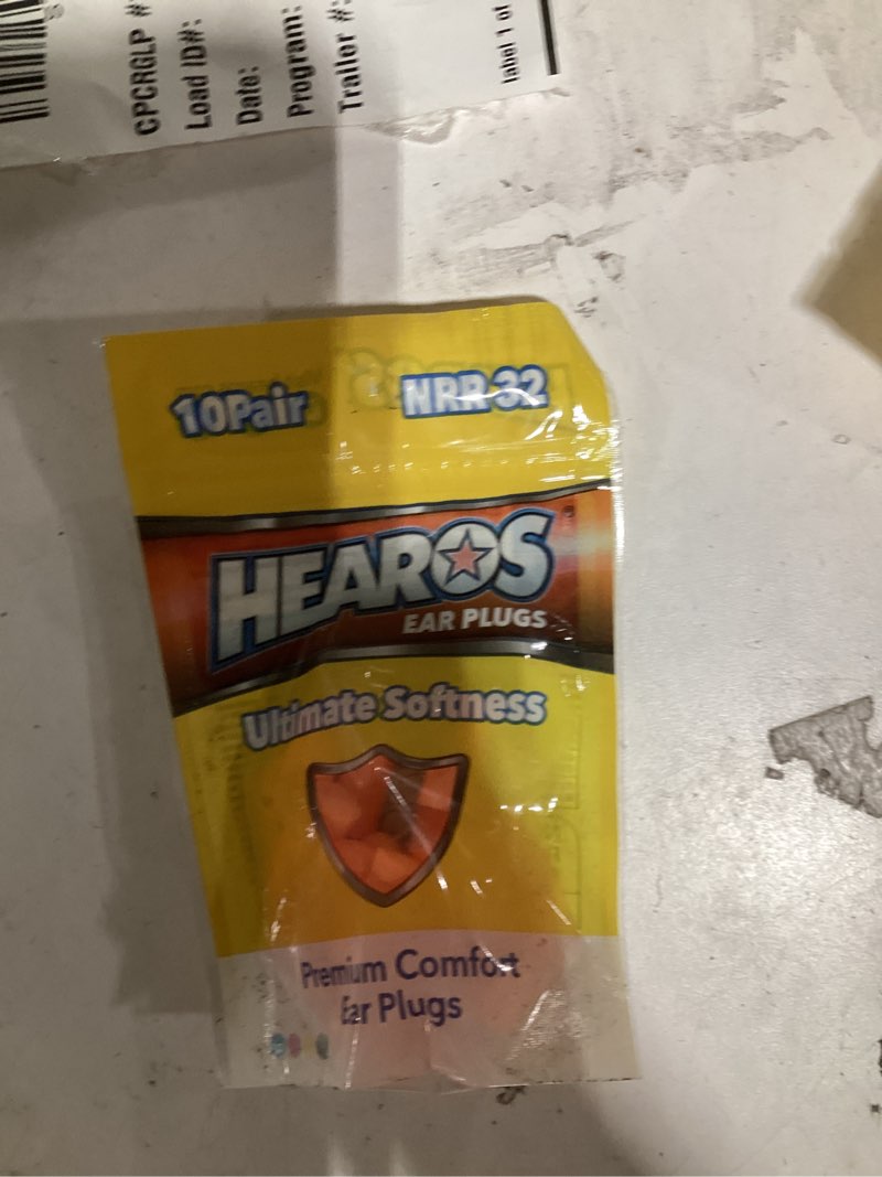 Condition photo showing Good Condition for HEAROS 10 -Pack Cordless Hearing Protection Earplugs 32 dB Noise Reduction Rating