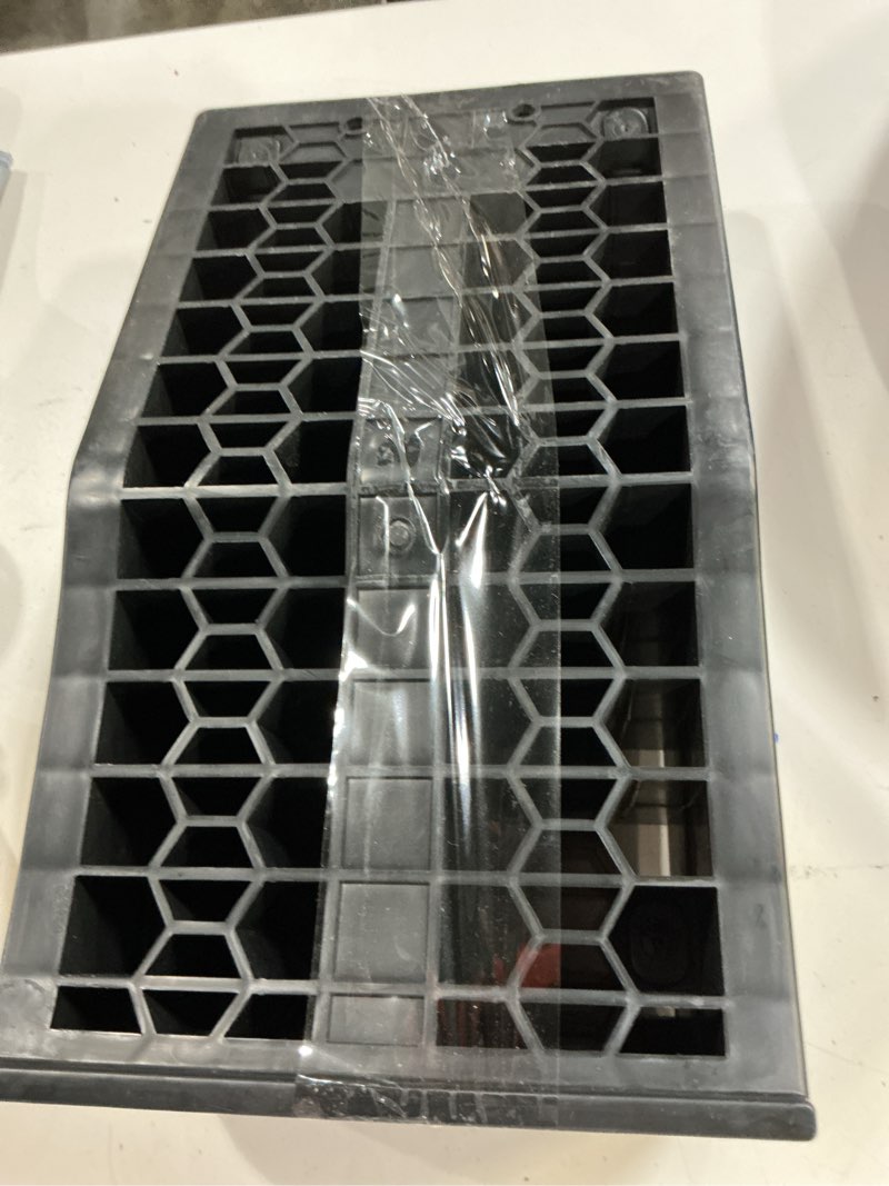 Condition photo showing As Is for roblock car ramps for lift and vehicle maintenance, portable low profile car ramps for garage, heavy duty tire ramps for low chassis cars and support jack, 17.5''x10''x3.14'', 2 pcs rbts265