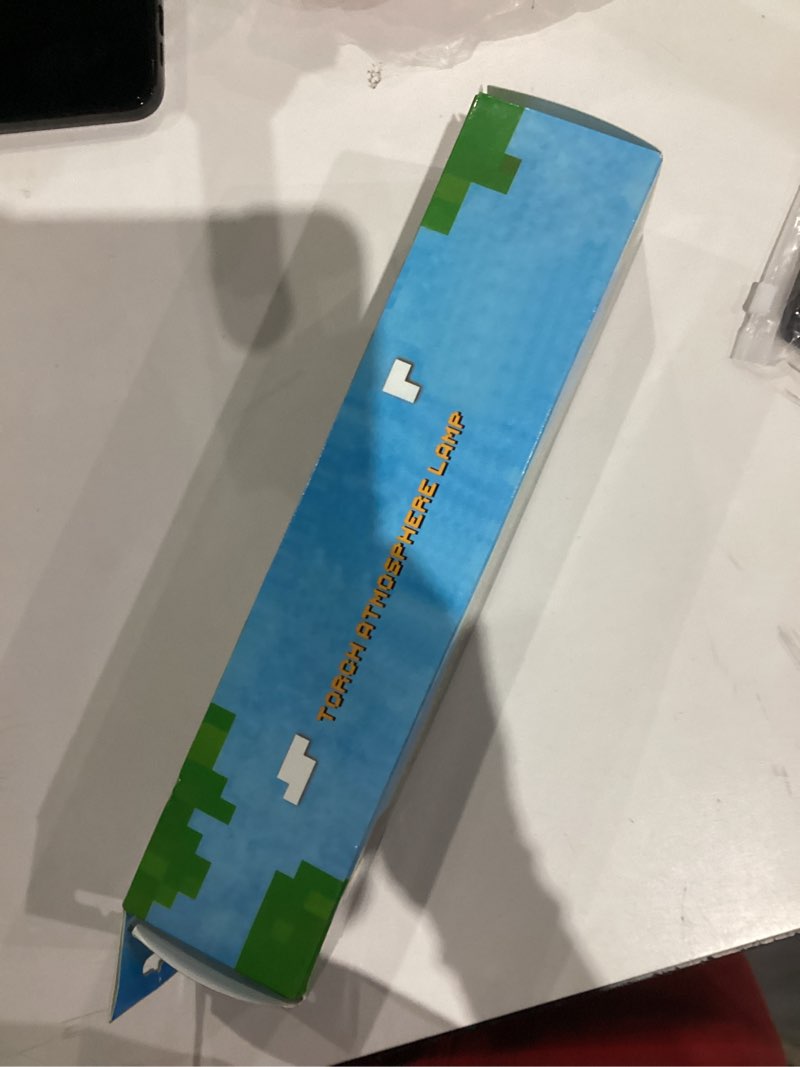 Condition photo showing New/Like New for Light-up Wall Torch with Wall Mountable-Torch Lamp with 3 Lighting Levels,LED Light with Mount&Hand Held,USB Rechargeable Night Light for Boys’Birthday Parties,Living Room Decor (Single) Single Color