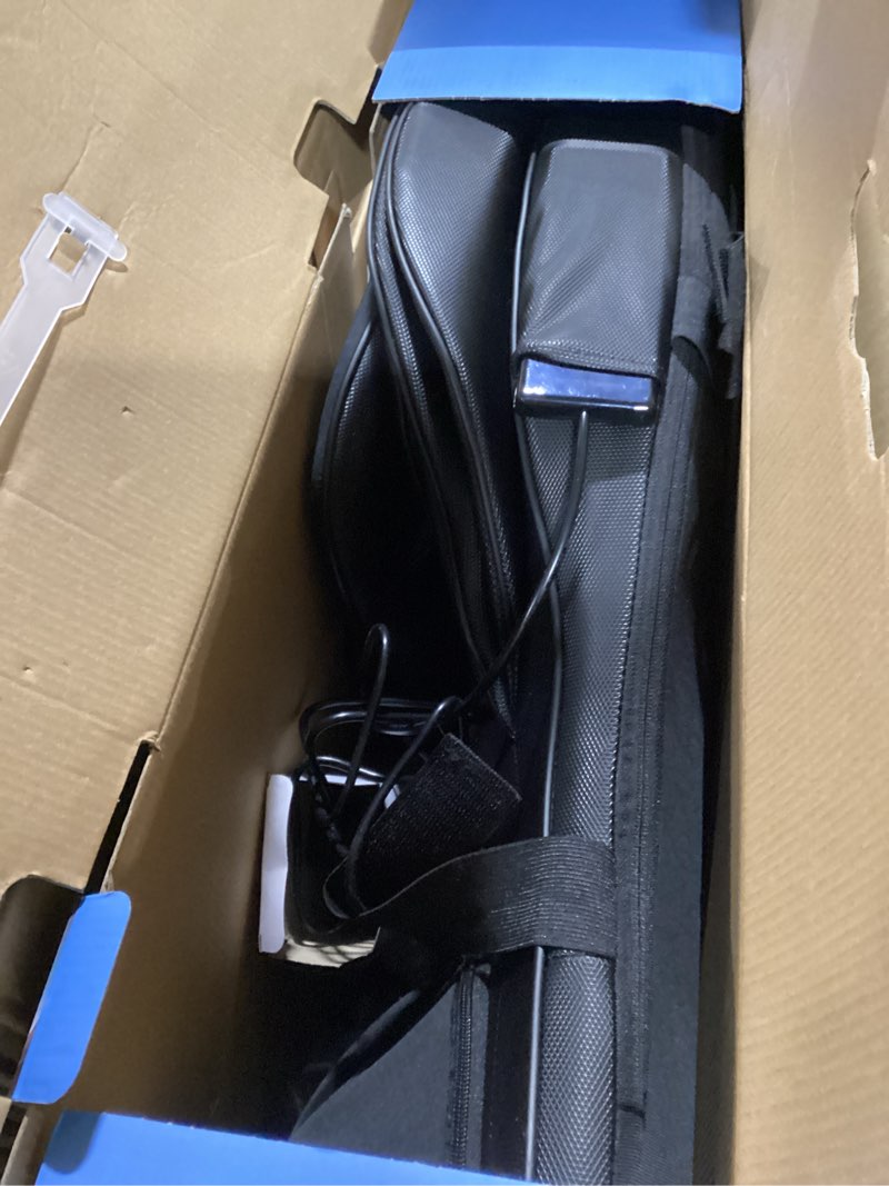 Condition photo showing Good Condition for COMFIER Shiatsu Neck Back Massager with Heat,2D/3D Massage Chair Pad with App Control,Deep Tissue Kneading Massage Chair Pad with Compression,Adjustable Back Coverage,Black Jet Black-app