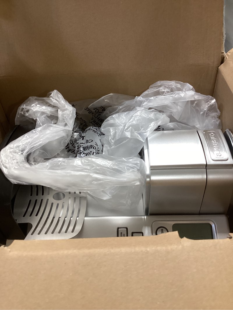 Condition photo showing As Is for Cuisinart Coffee Maker, Single Serve 72-Ounce Reservoir Pod Coffee Machine, Programmable Brewing & H