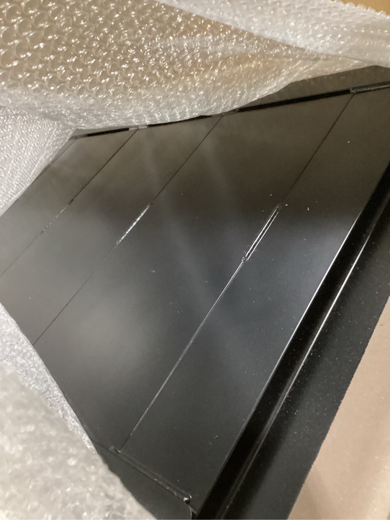 Condition photo showing New/Like New for 3FT Portable Wheelchair Ramp with Quick-Lock, Black Seamless Non-Slip Aluminum Folding Handicap Ramp,Threshold Ramp for Doorways, Wheel Chair Ramp for Home Steps, Loading Dock Plates 3FT((Using height 3-9''?