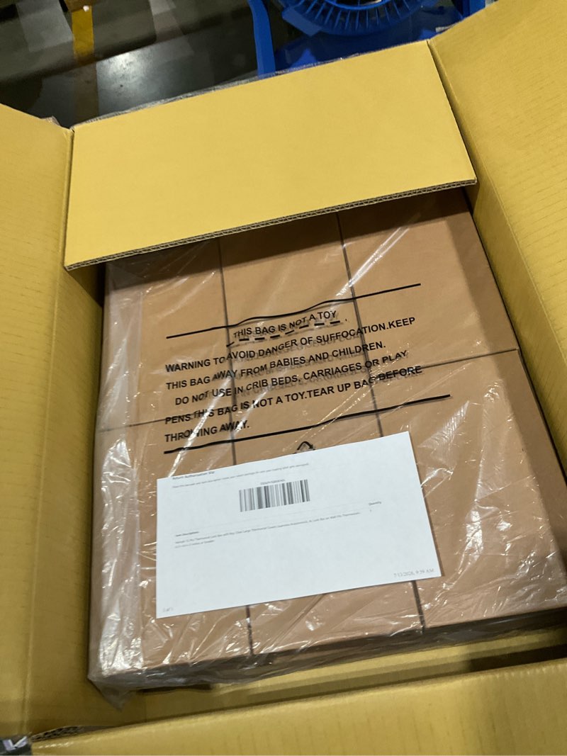 Condition photo showing New/Like New for wenqik 12 pcs thermostat lock box with key, clear large thermostat covers seamless anastomosis, ac lock box on wall fits thermostats 6.3 x 4.4 x 2 inches or smaller