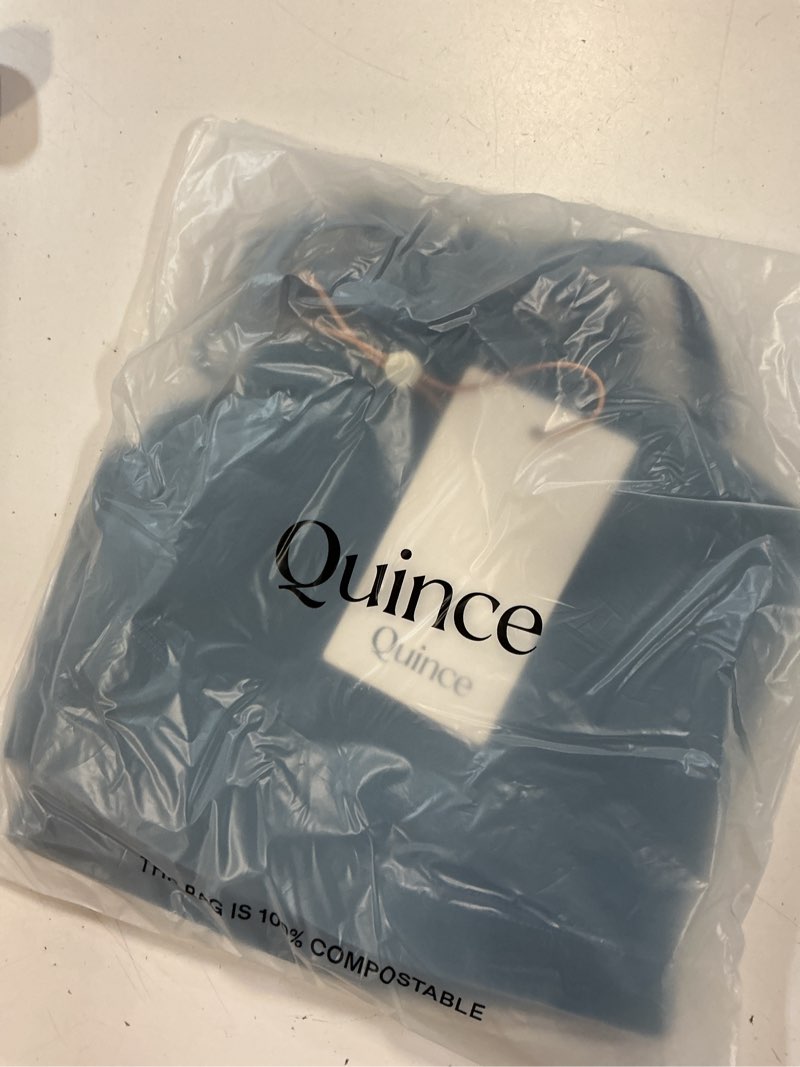 Condition photo showing Good Condition for organic cotton scoop bralette (2-pack), l, ocean
