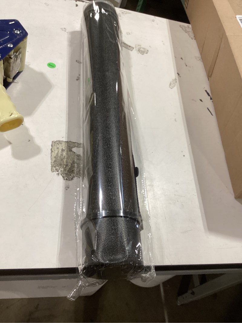Condition photo showing New/Like New for transon durable poster storage tube with straps 24"-40" extendable for blueprints, artwork, maps, posters color black 1 pack-black
