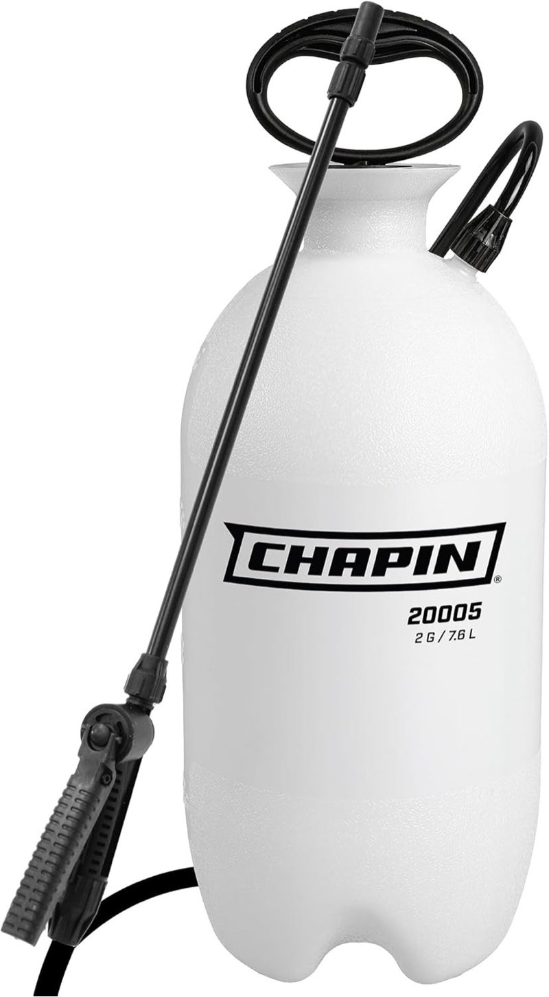 chapin 20005 pump sprayer 2?gallon lawn & garden translucent poly tank