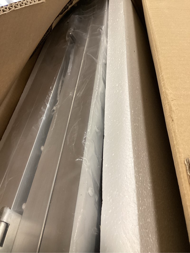 Condition photo showing Good Condition for FACHNUO 5 Feet Portable Wheelchair Ramp, Non-Skid Aluminum Handicap Ramps with Handle, Folding Threshold Wheel Chair Ramp for Home Steps, Stairs, Entry, Threshold, Doorways, Scooter, 800LBS Capacity Aluminum 5FT(Using height 5-15'')