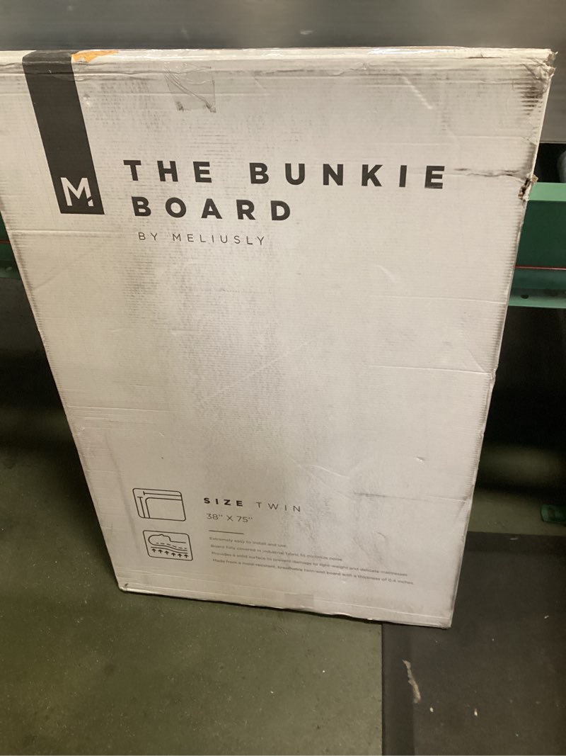 Condition photo showing New/Like New for Meliusly Premium 10mm Bunkie Board Twin Size (38x75'') Patent Pending Low Profile Bed Board Design -