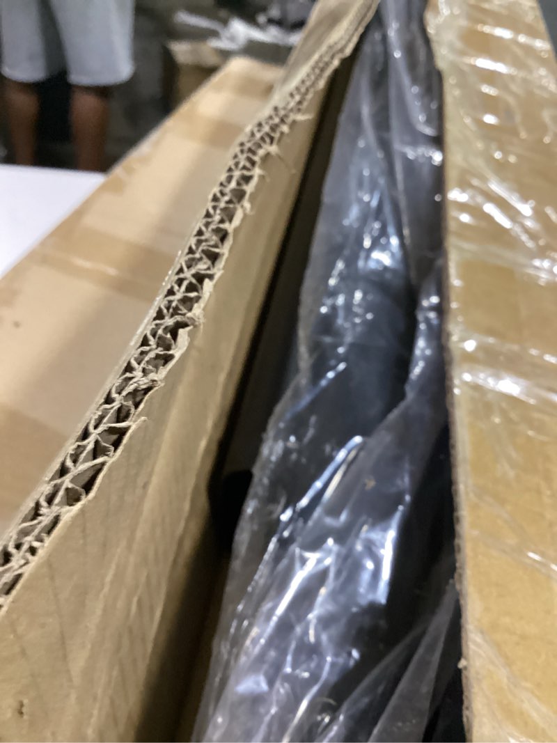 Condition photo showing As Is for metty metal hand rails for outdoor steps,2 step stair handrail & indoor stair railing kit?metty metal railings for outdoor steps and hand rails for seniors for porch railing black-straight 2 step 1