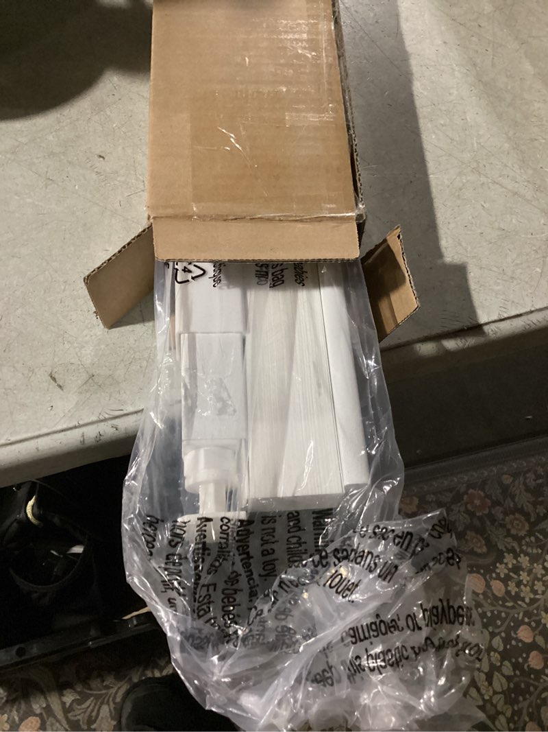 Condition photo showing Good Condition for LazBlinds Cordless Cellular Shades, No Tools No Drill Light Filtering Honeycomb Shades Pleated Blinds for Windows, 29'' W x 64'' H, White Light Filtering-white 29'' W x 64'' H