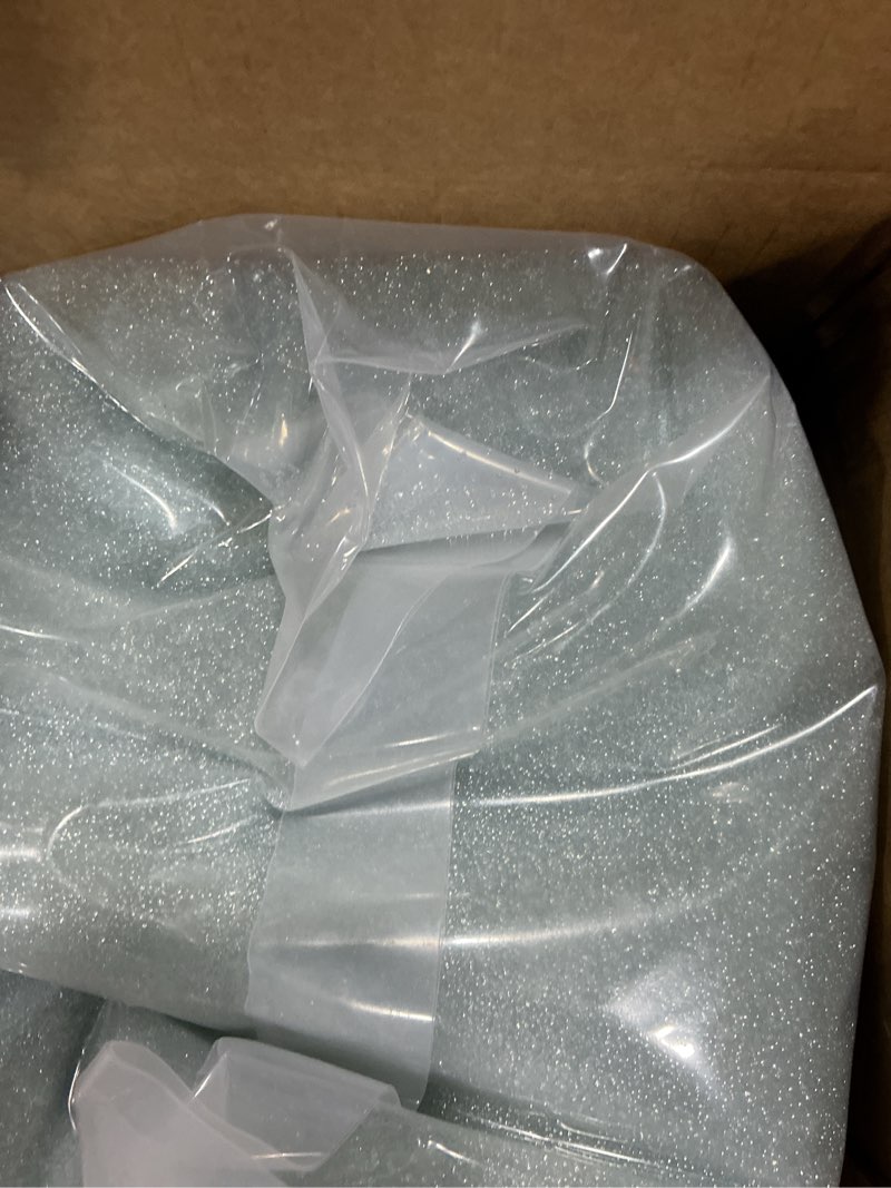 Condition photo showing New/Like New for glass beads for weighted blankets & crafts (25 lbs) great eco-alternative to poly plastic pellets for blanket filler, lap pads, crossfit weights, reborn doll stuffing