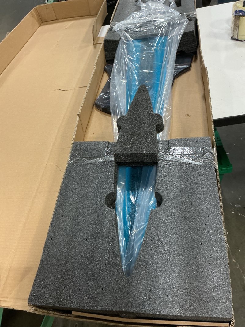 Condition photo showing New/Like New for fantasy full metal dark moon great sword cosplay merchandise moonlight knight game weapons video merch